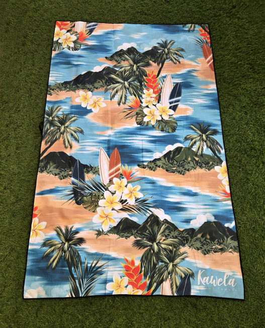 Serviette en mcrofibre Kawelä - Les Trois-Îlets